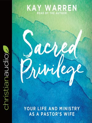 cover image of Sacred Privilege
